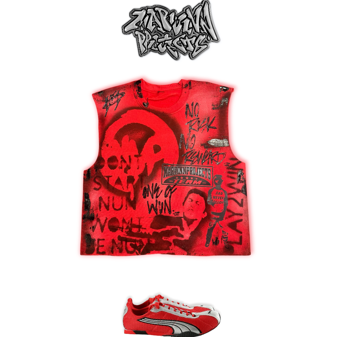 “MIA” FREESTYLE SLEEVELESS SHIRT