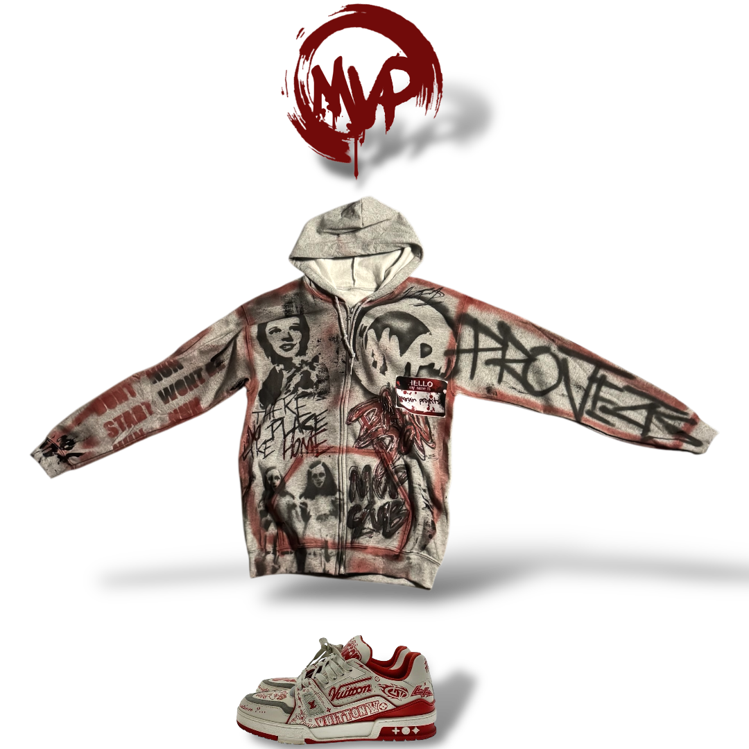 “ALICE IN MVP LAND” FREESTYLE ZIP UP