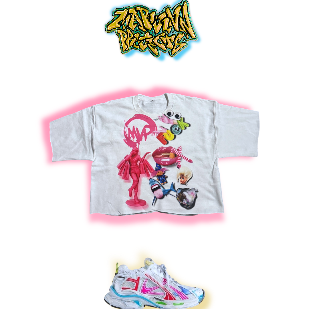 “CUTE THREAT” FREESTYLE SHIRT