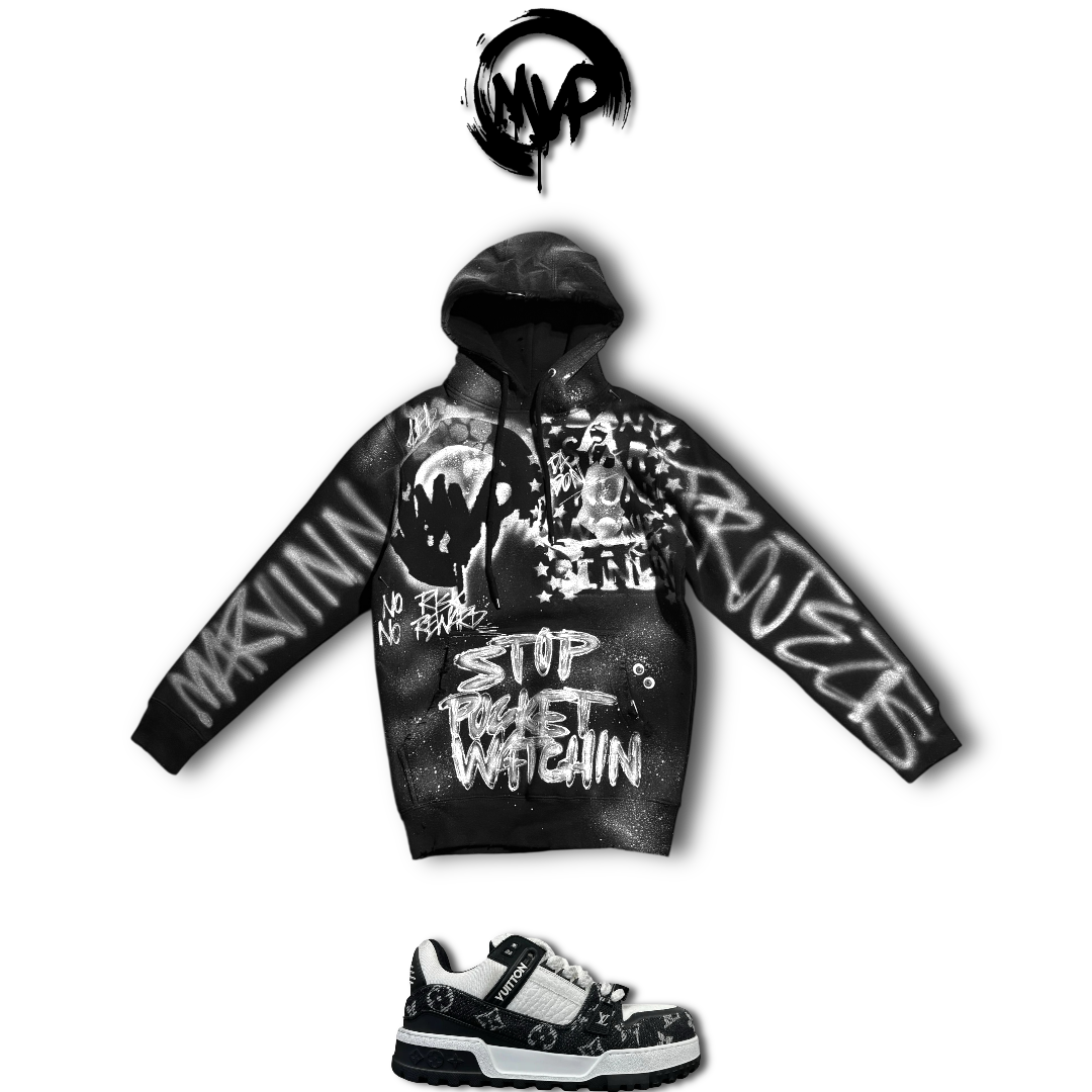 “❌ POCKET WATCHIN” FREESTYLE HOODIE