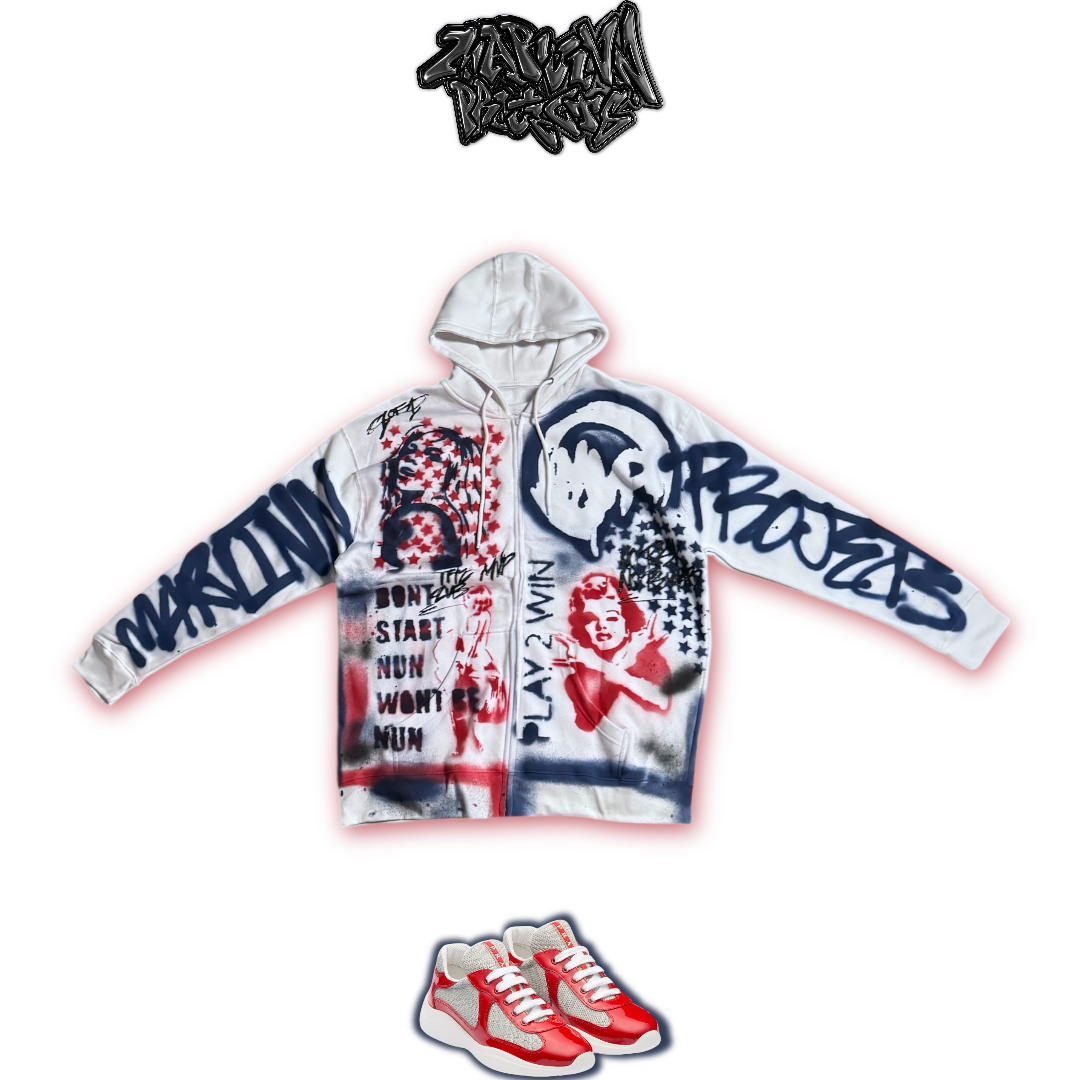 “IDK” FREESTYLE ZIP UP