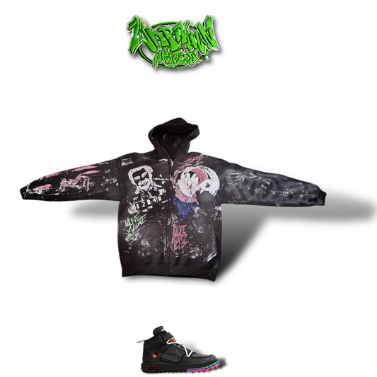 "WON'T BITE" ZIP UP