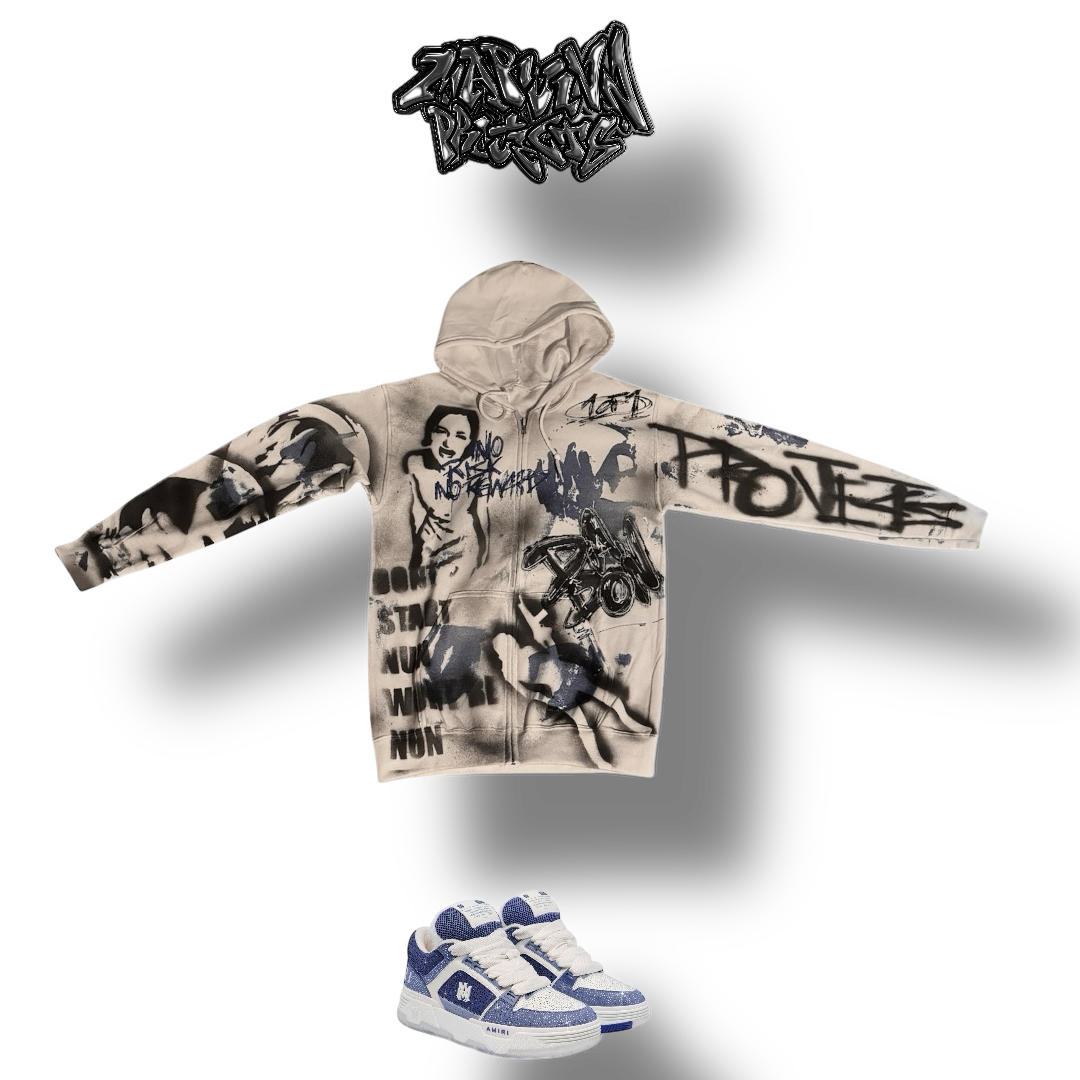 "ME VS ME" ZIP UP