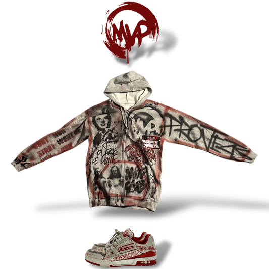 “ALICE IN MVP LAND” FREESTYLE ZIP UP
