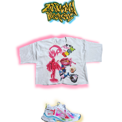 “CUTE THREAT” FREESTYLE SHIRT