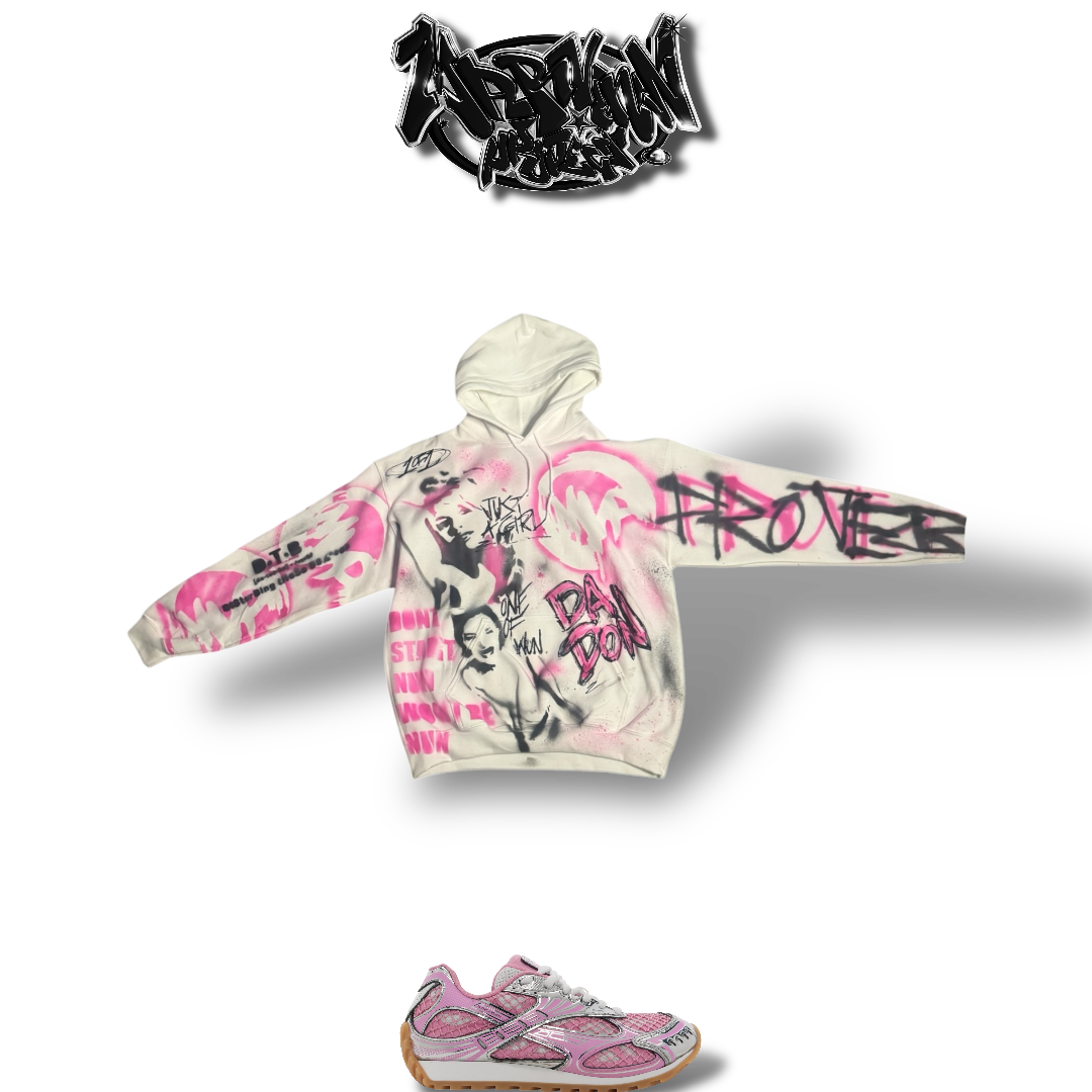 “BUBBLE GUM” FREESTYLE HOODIE