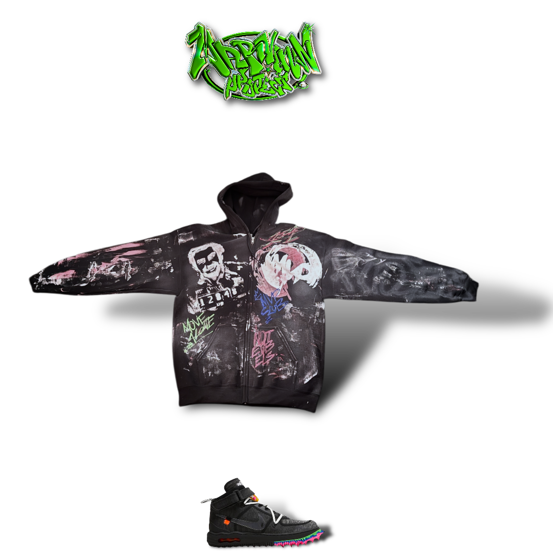 "WON'T BITE" ZIP UP