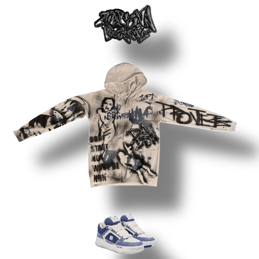 "ME VS ME" ZIP UP